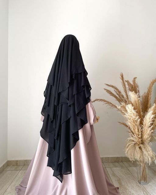 Layer Butterfly Khimar Niqab Set – the-stylefits