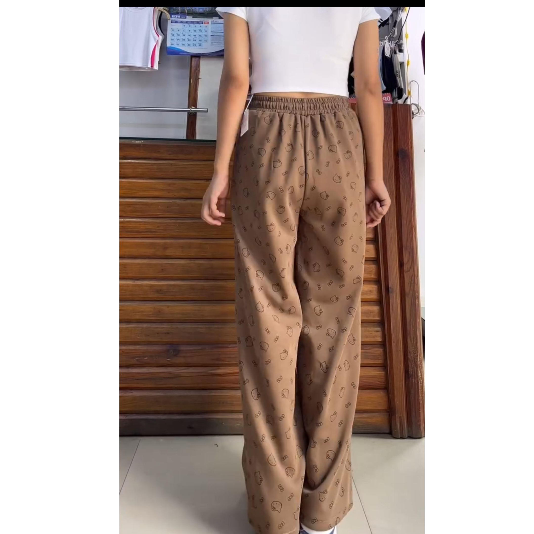 Relaxed Fit Cute Summer Trouser