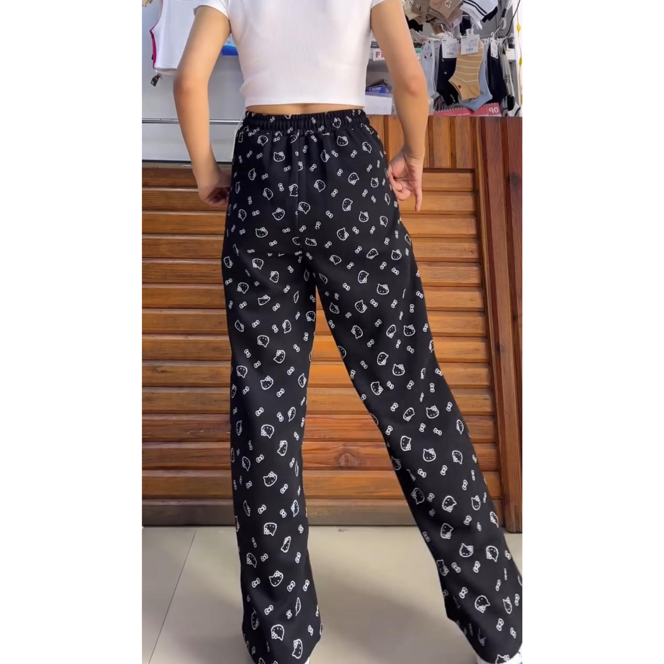 Relaxed Fit Cute Summer Trouser