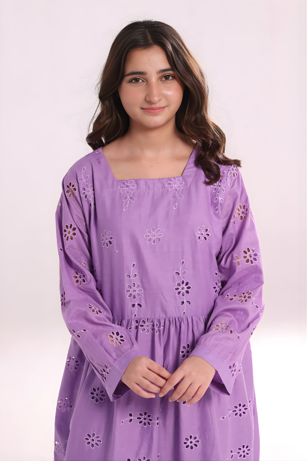 Cotton maxi- Lilac