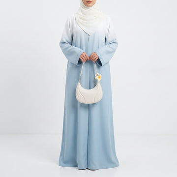 Ombre Serenity Abaya - Sky