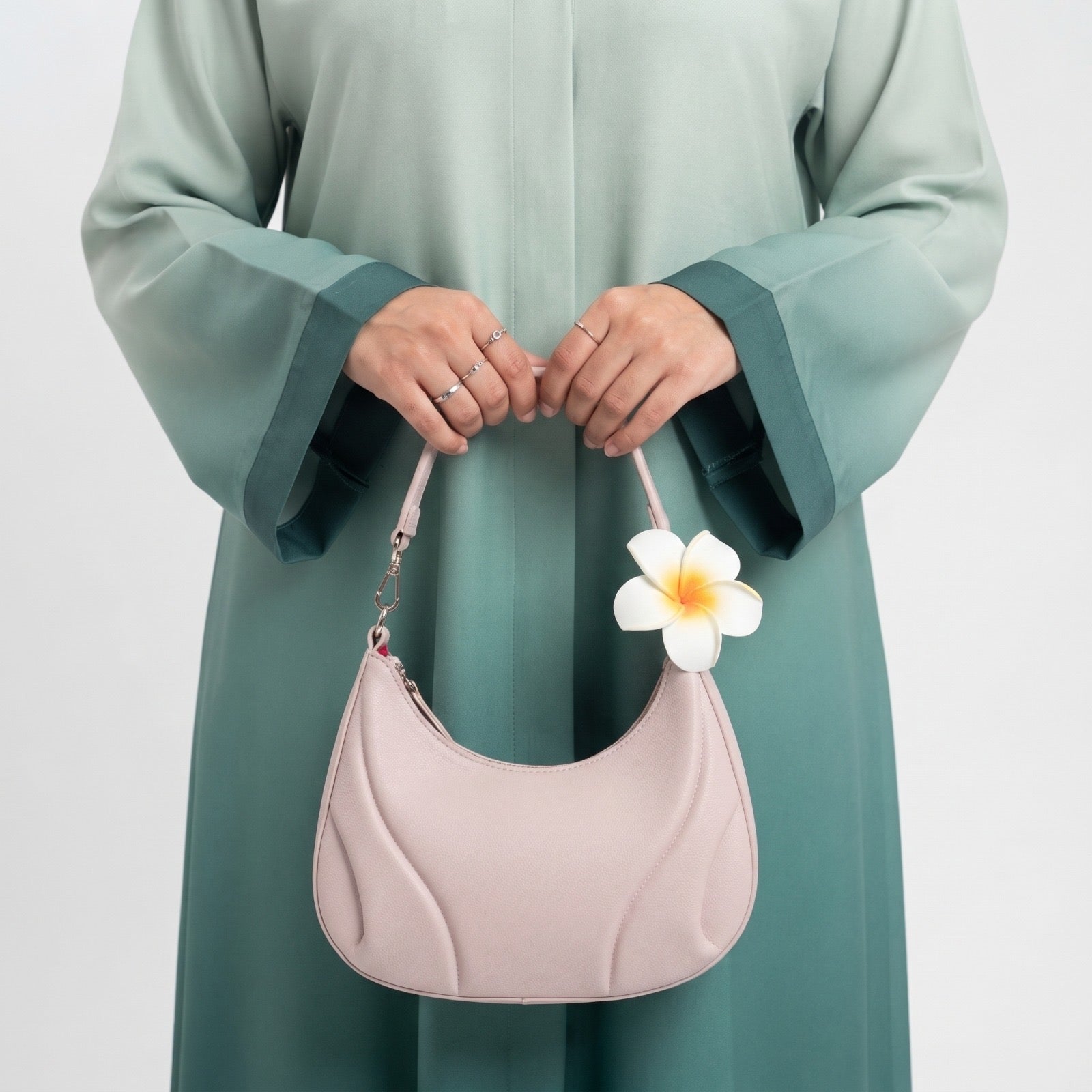 Ombre Serenity Abaya - Sage