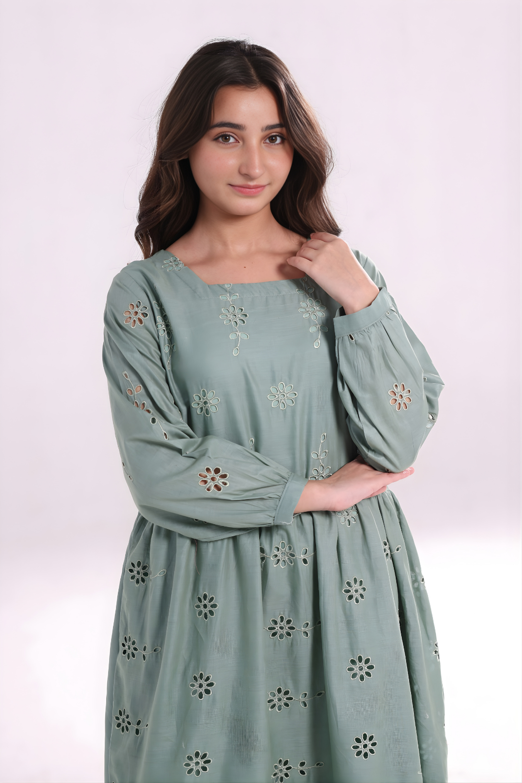 Cotton Maxi- Mint
