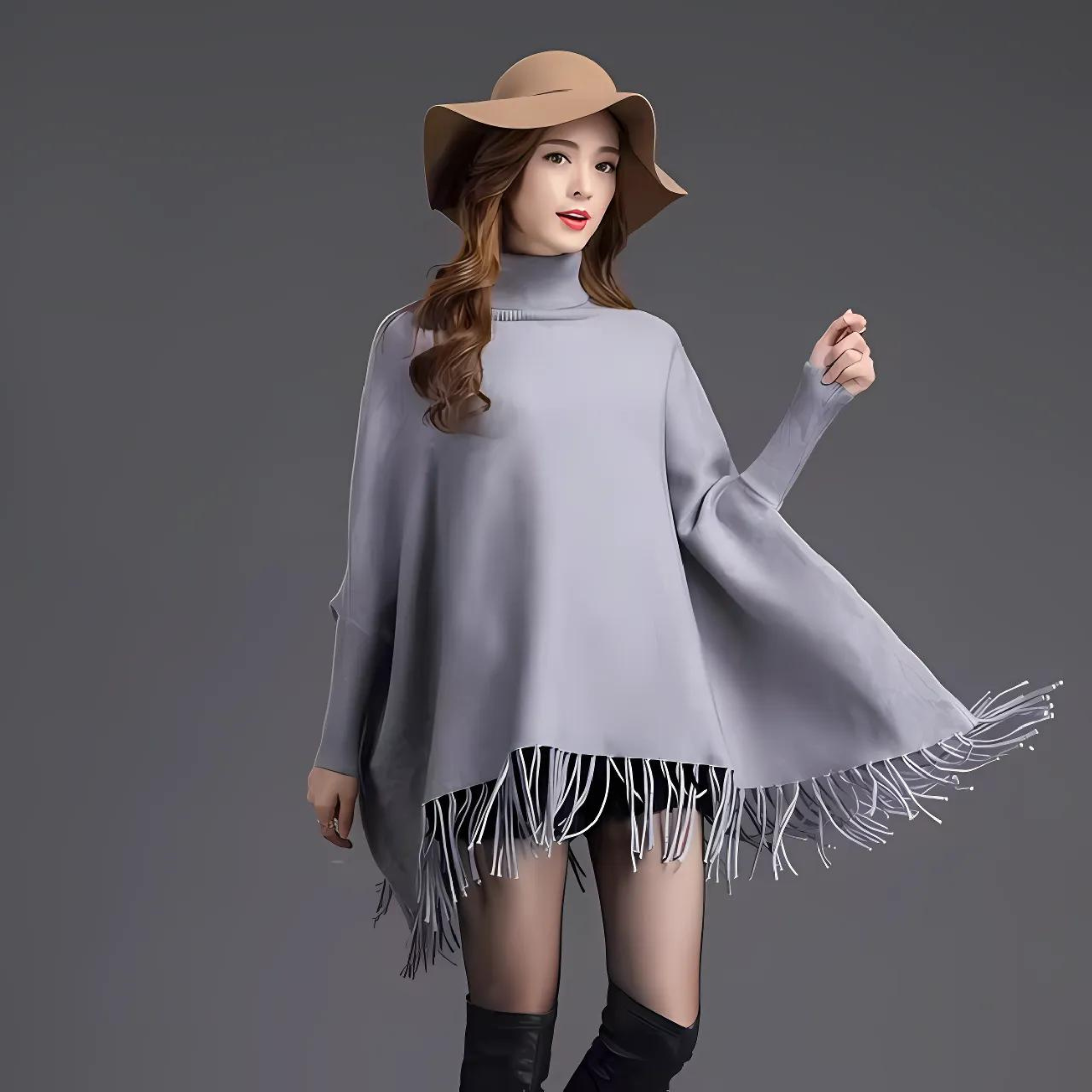 Fleece Poncho