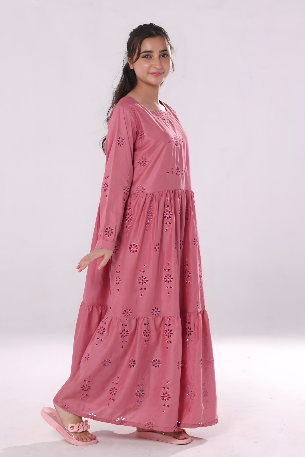 Cotton Maxi- Rose