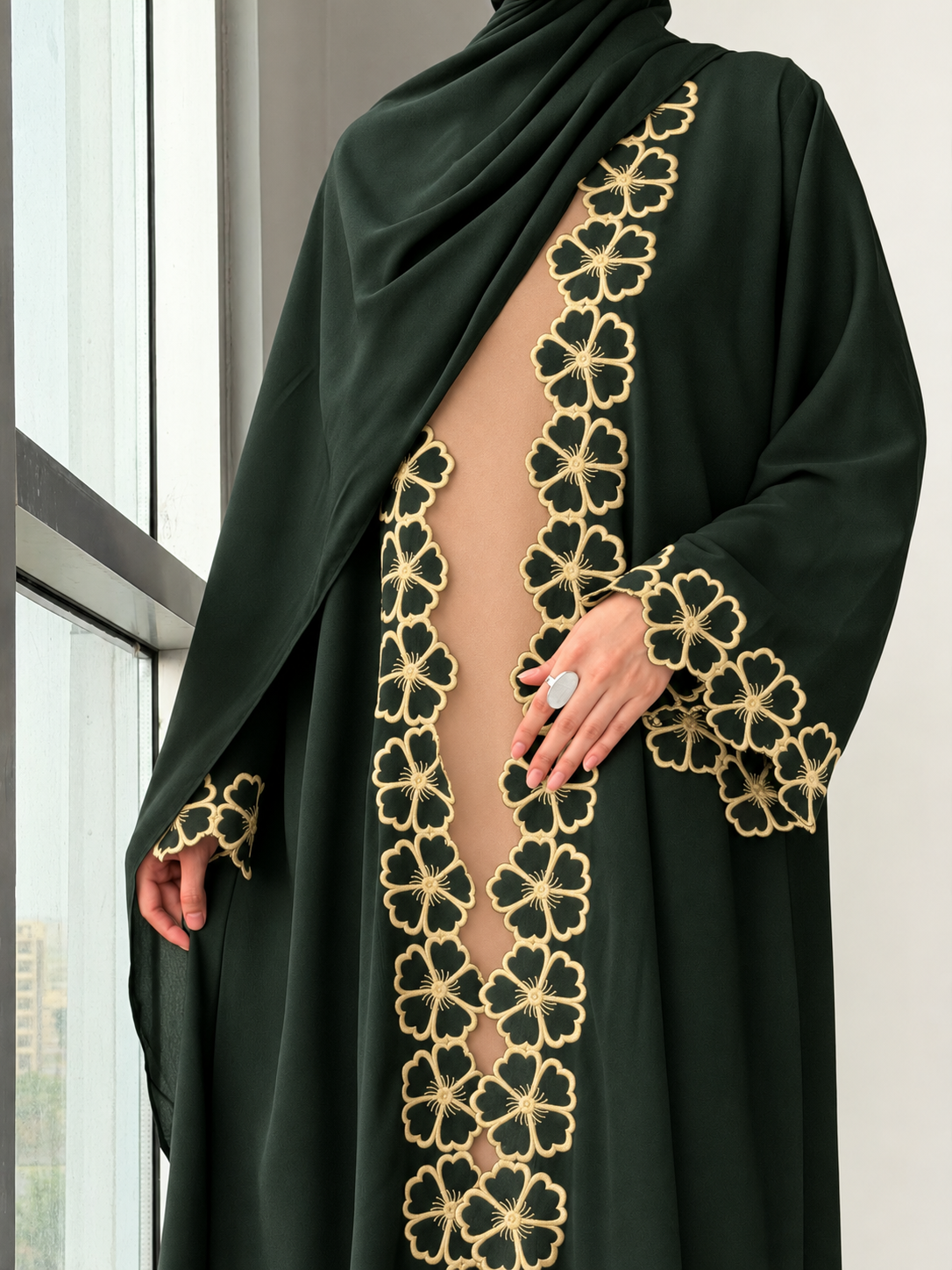 Royal Emerald Abaya
