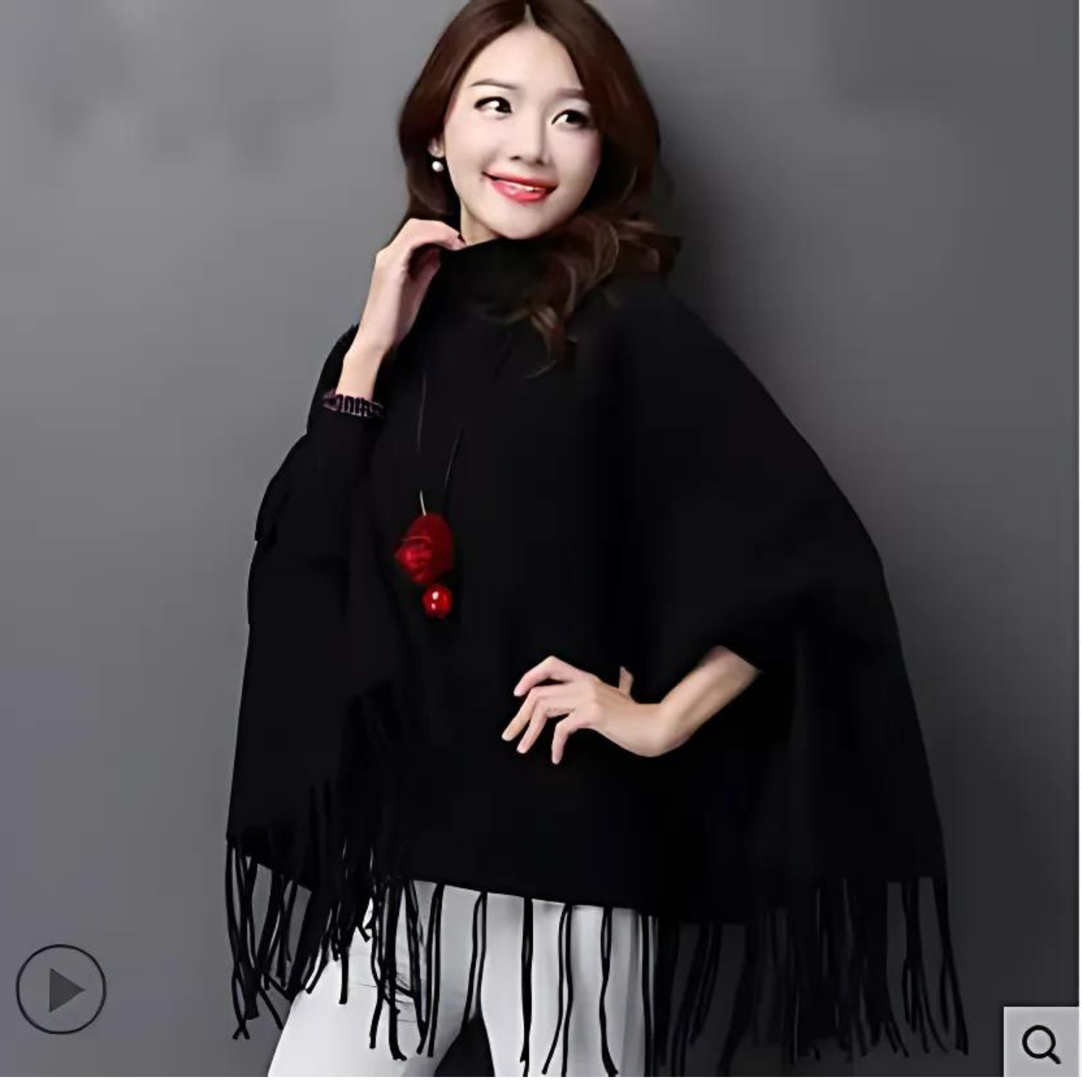 Fleece Poncho