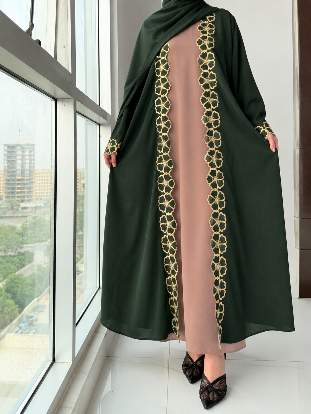 Royal Emerald Abaya