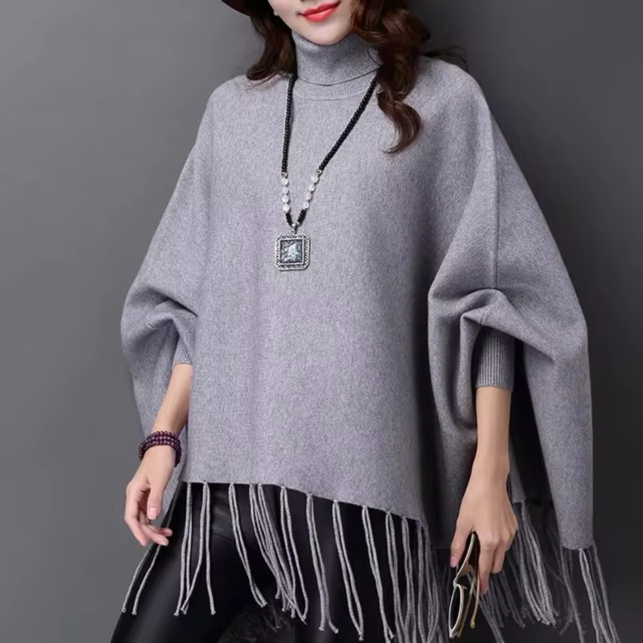 Fleece Poncho