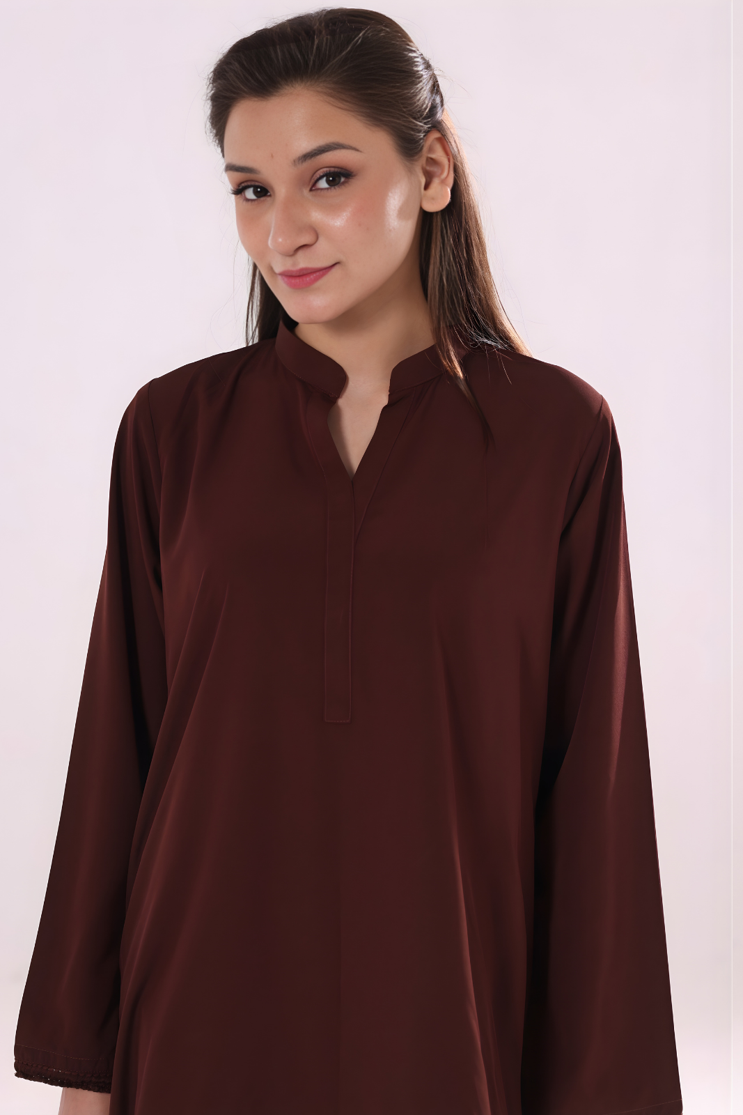 Heart co ord Set- Brown