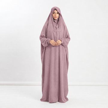 Saudi Jilbab- Dusty Mauve