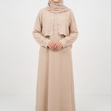 Nude Grace Abaya