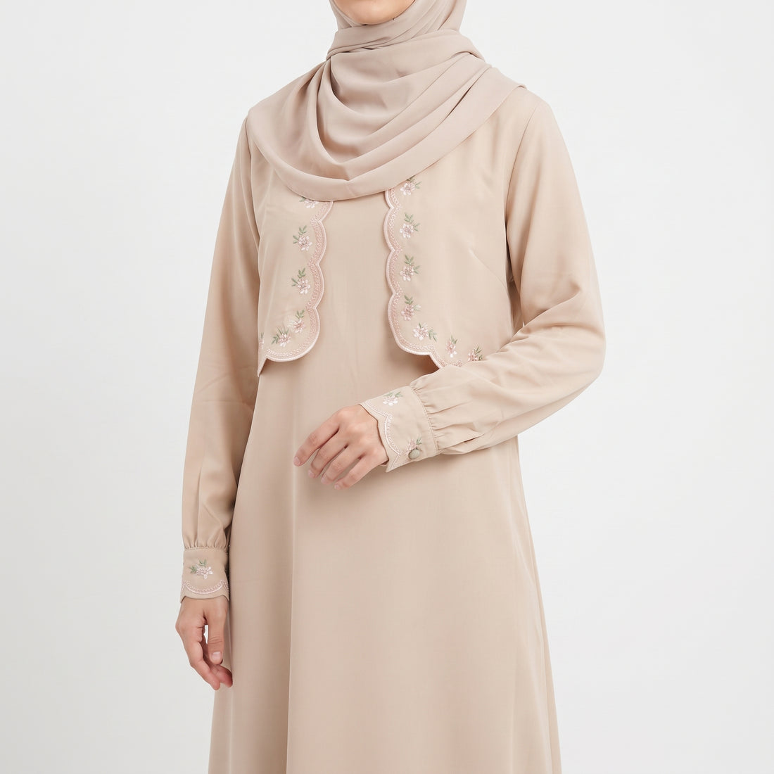 Nude Grace Abaya
