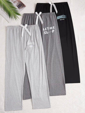 Pack of 3 comfy trousers