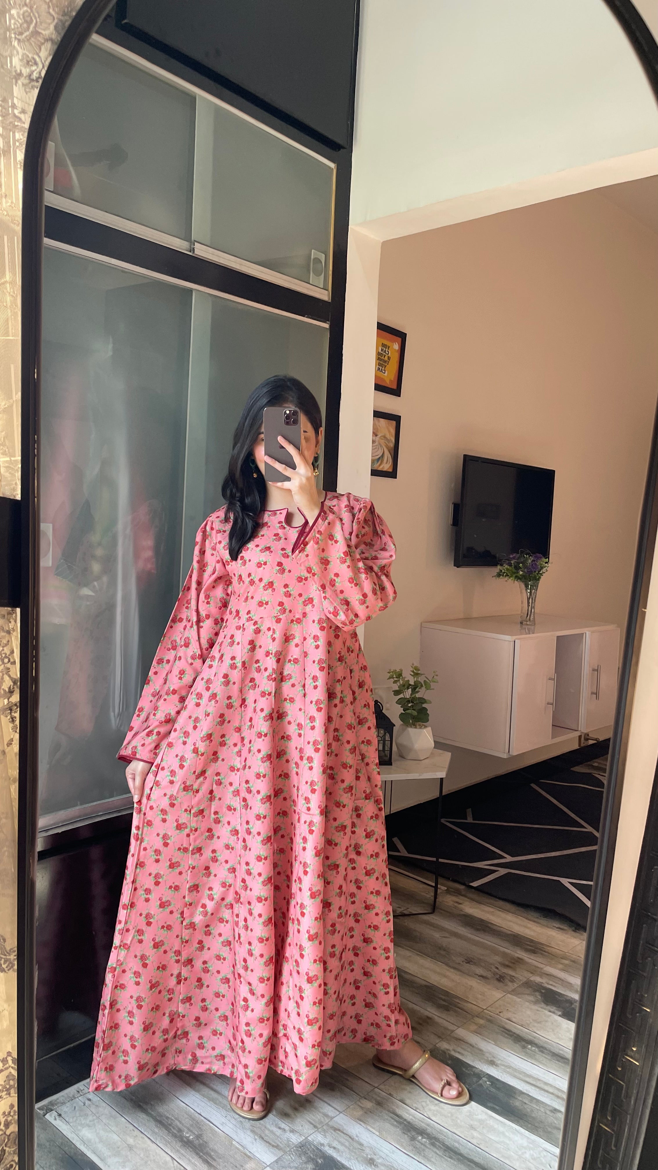 Fleuré - Long A-line Dress