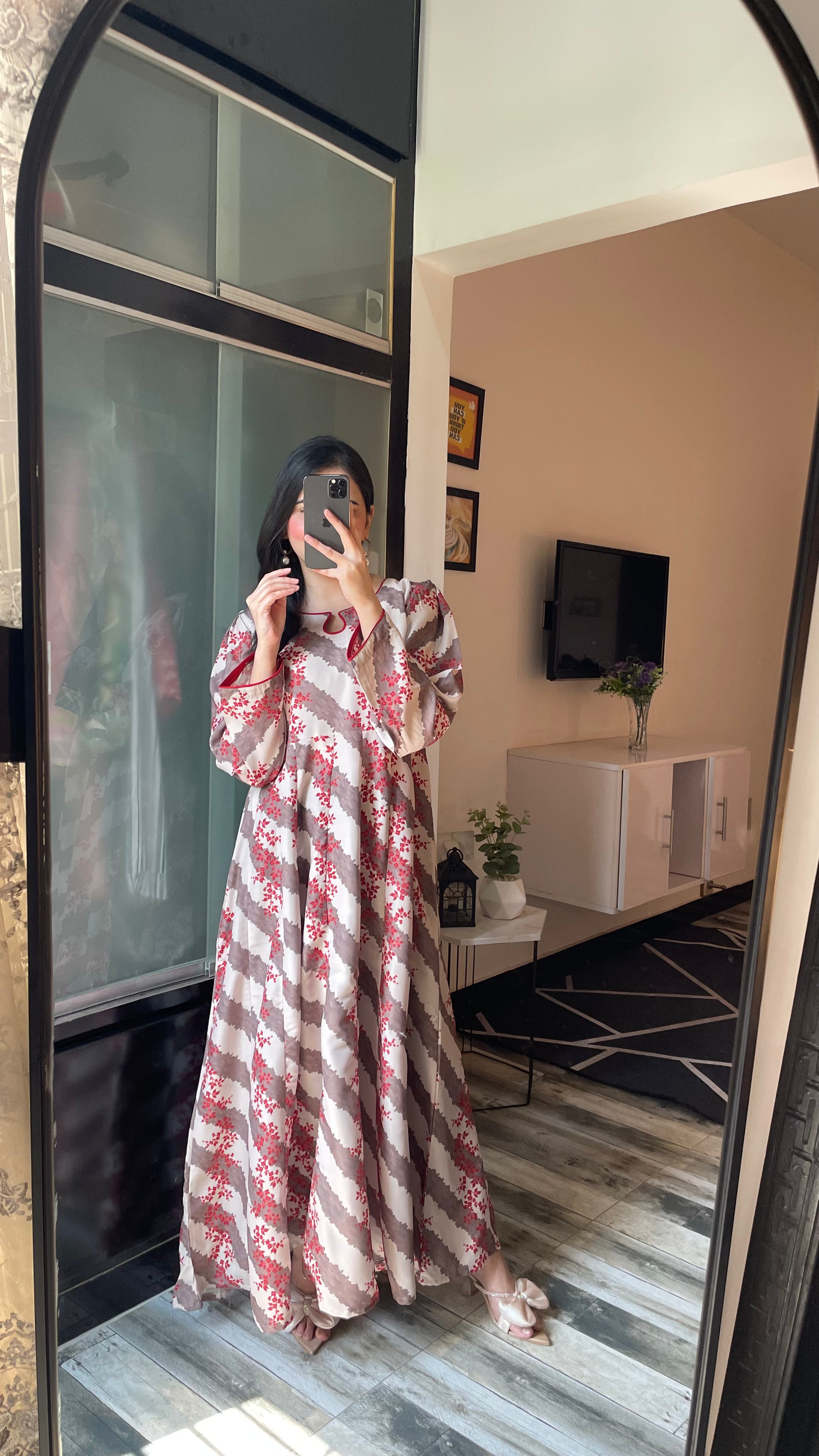 BLOOM VEIL- LONG DRESS