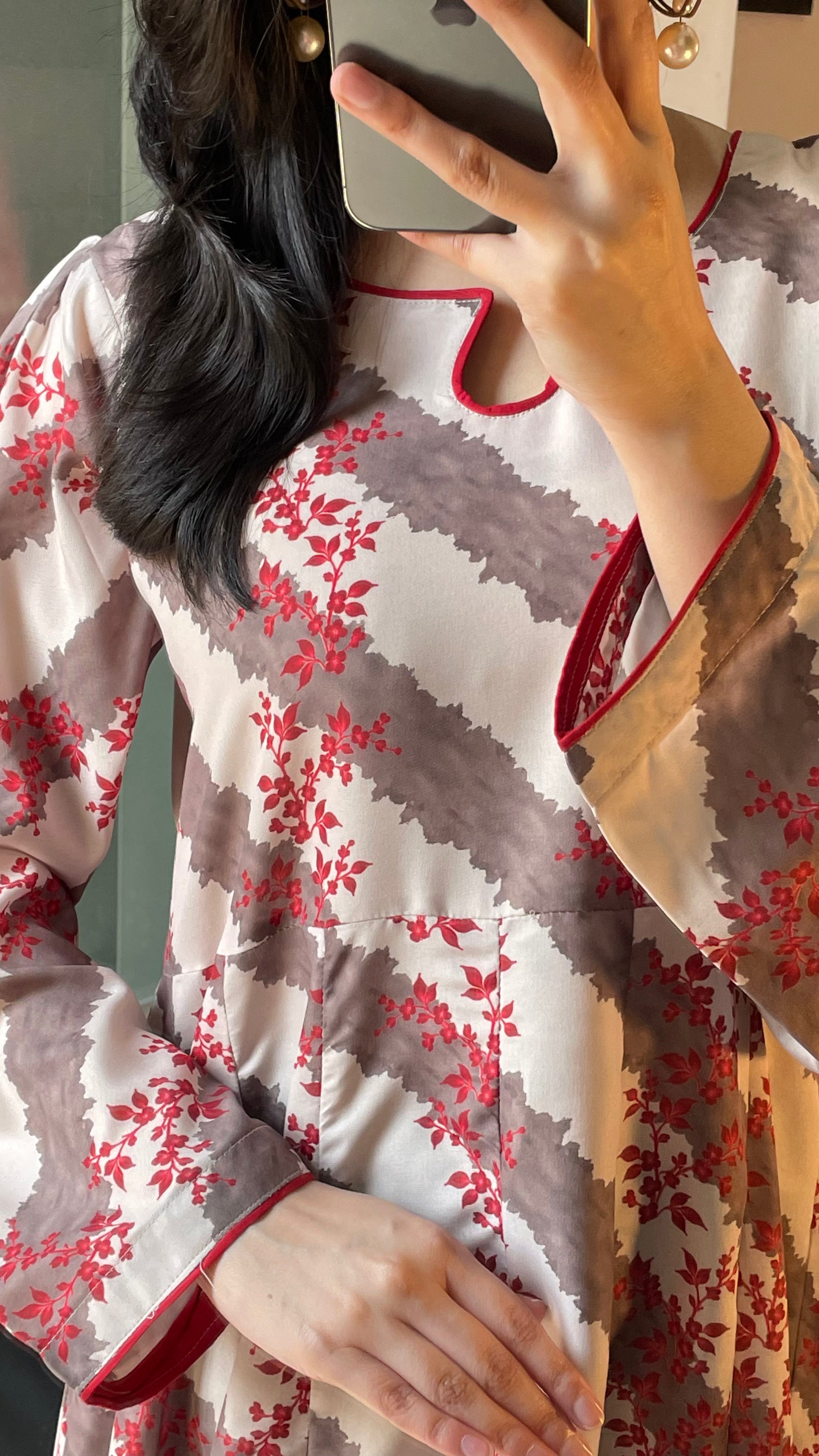 BLOOM VEIL- LONG DRESS