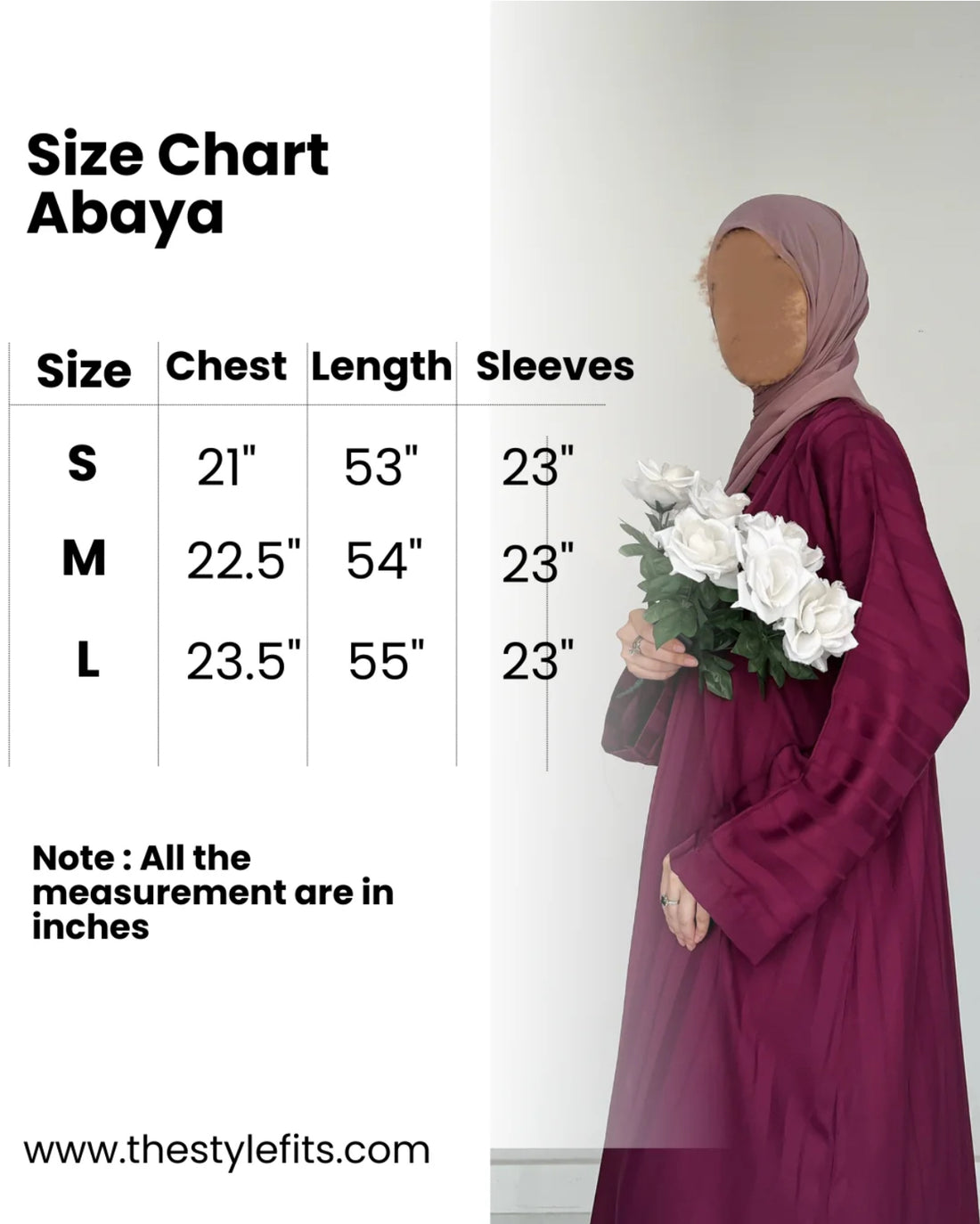 3 Piece Abaya Set (Abaya  Khimar  Niqab) - Olive