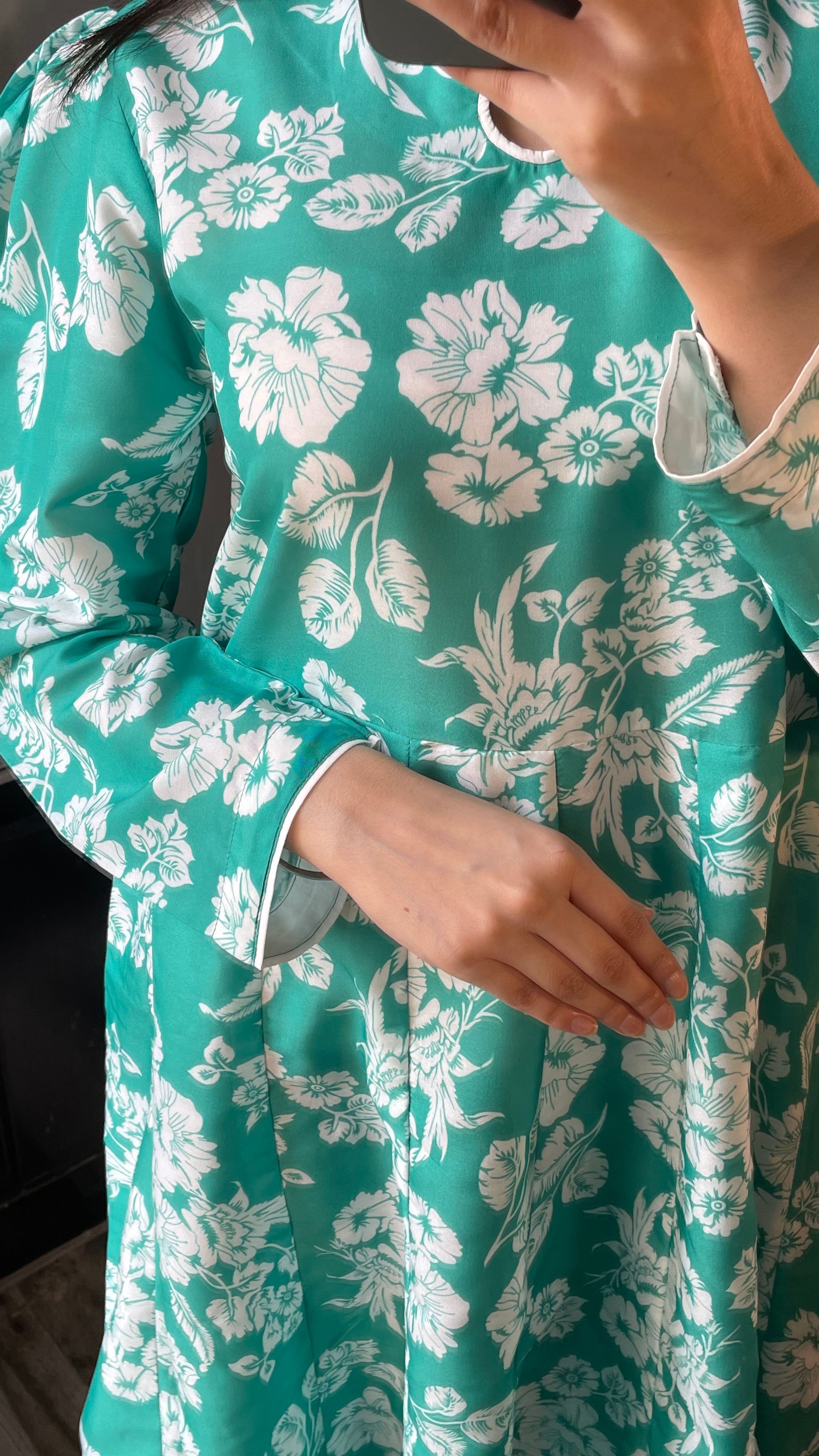 Saphire - Long A-line Dress