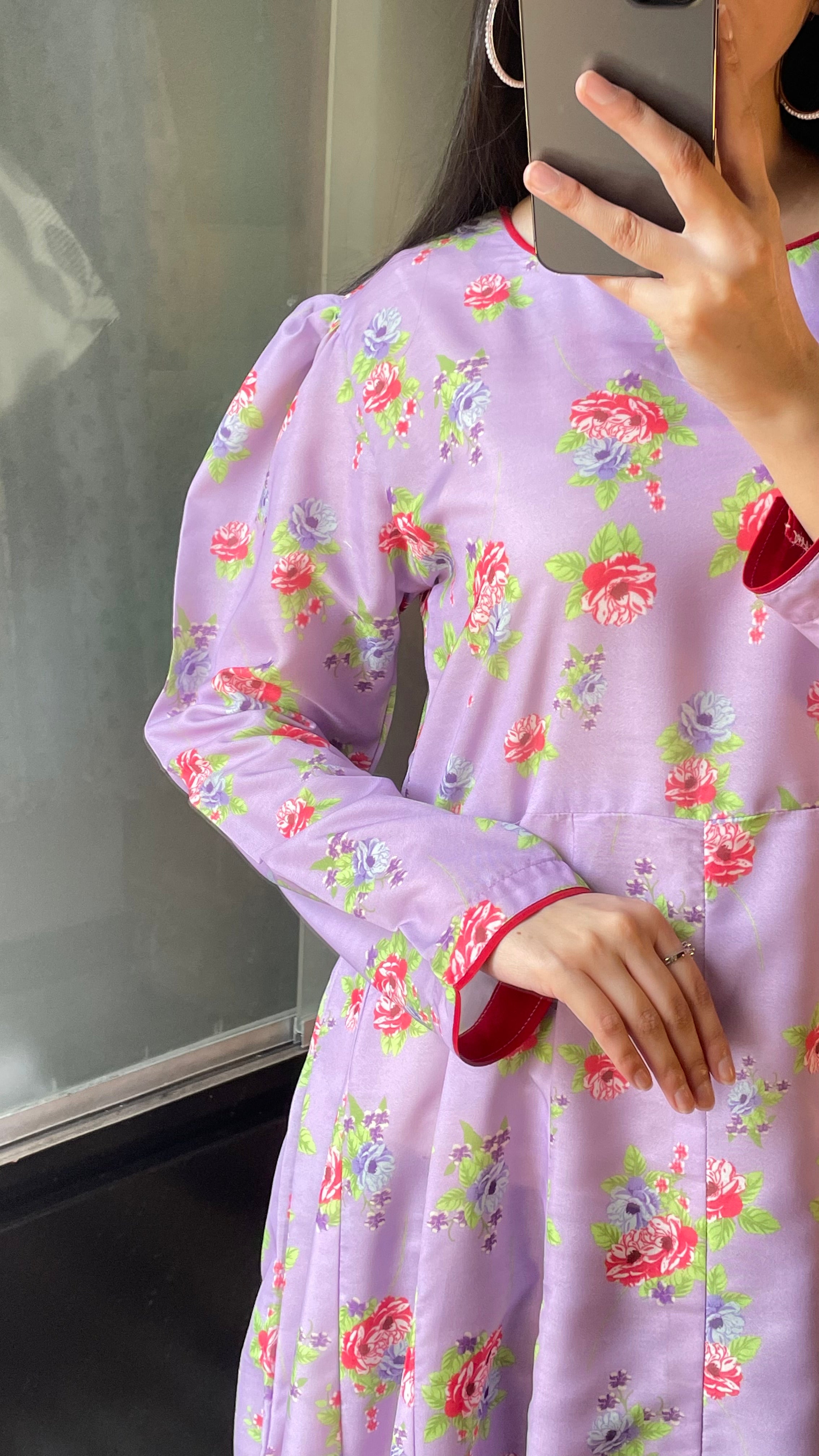 Lily - Long A-line Dress
