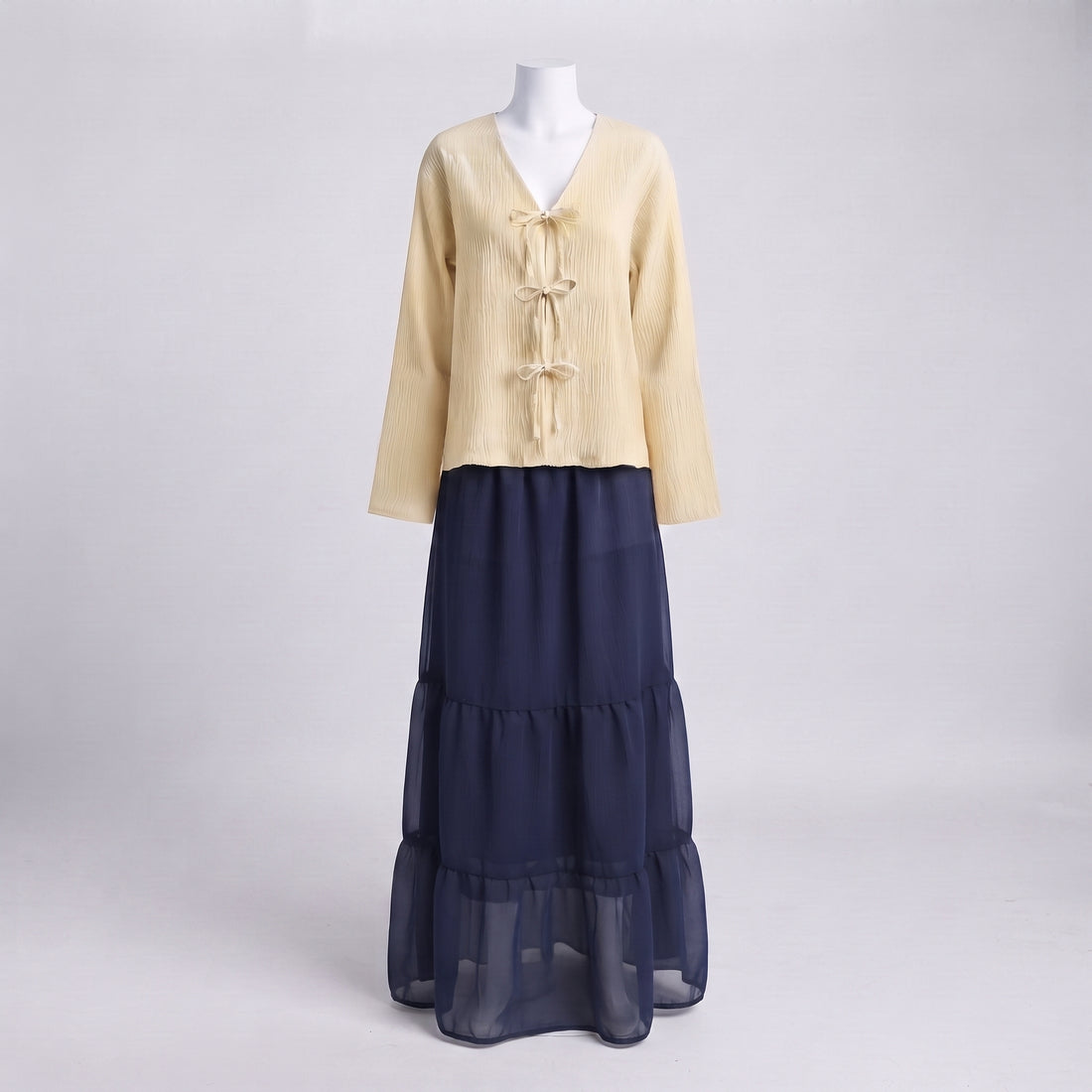 Nova Skirt Set - Butter Yellow