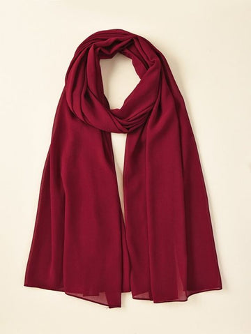 Essential Chiffon Hijab - Red