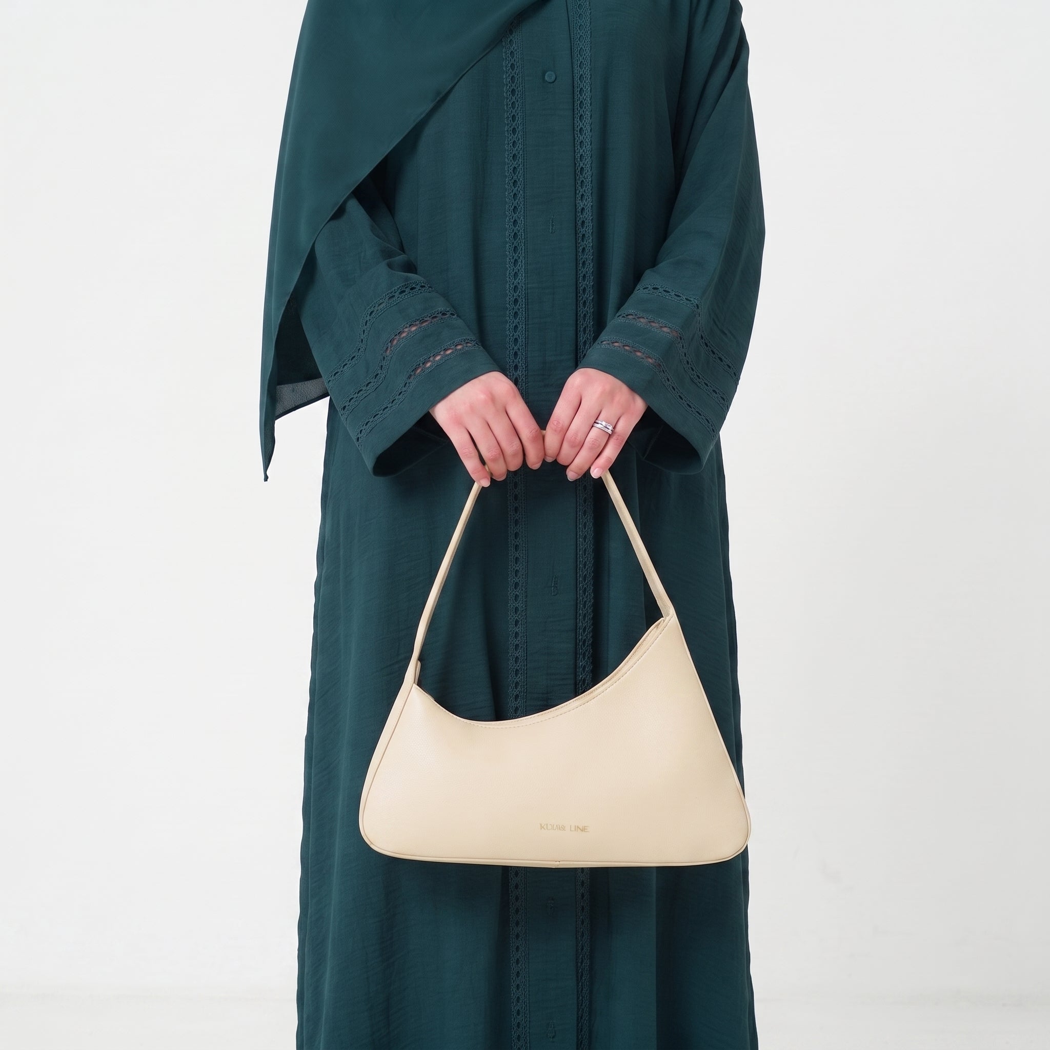 Noir- Elengant Abaya- Teal