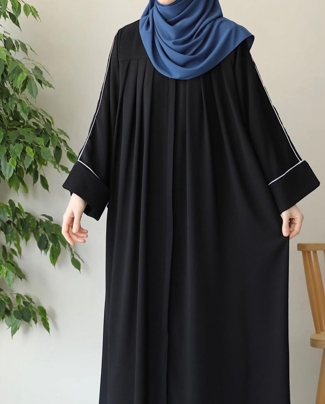 Sable - Front Pleated Abaya