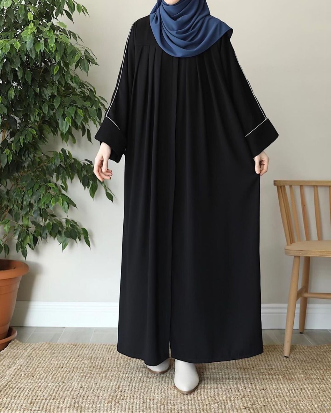 Sable - Front Pleated Abaya