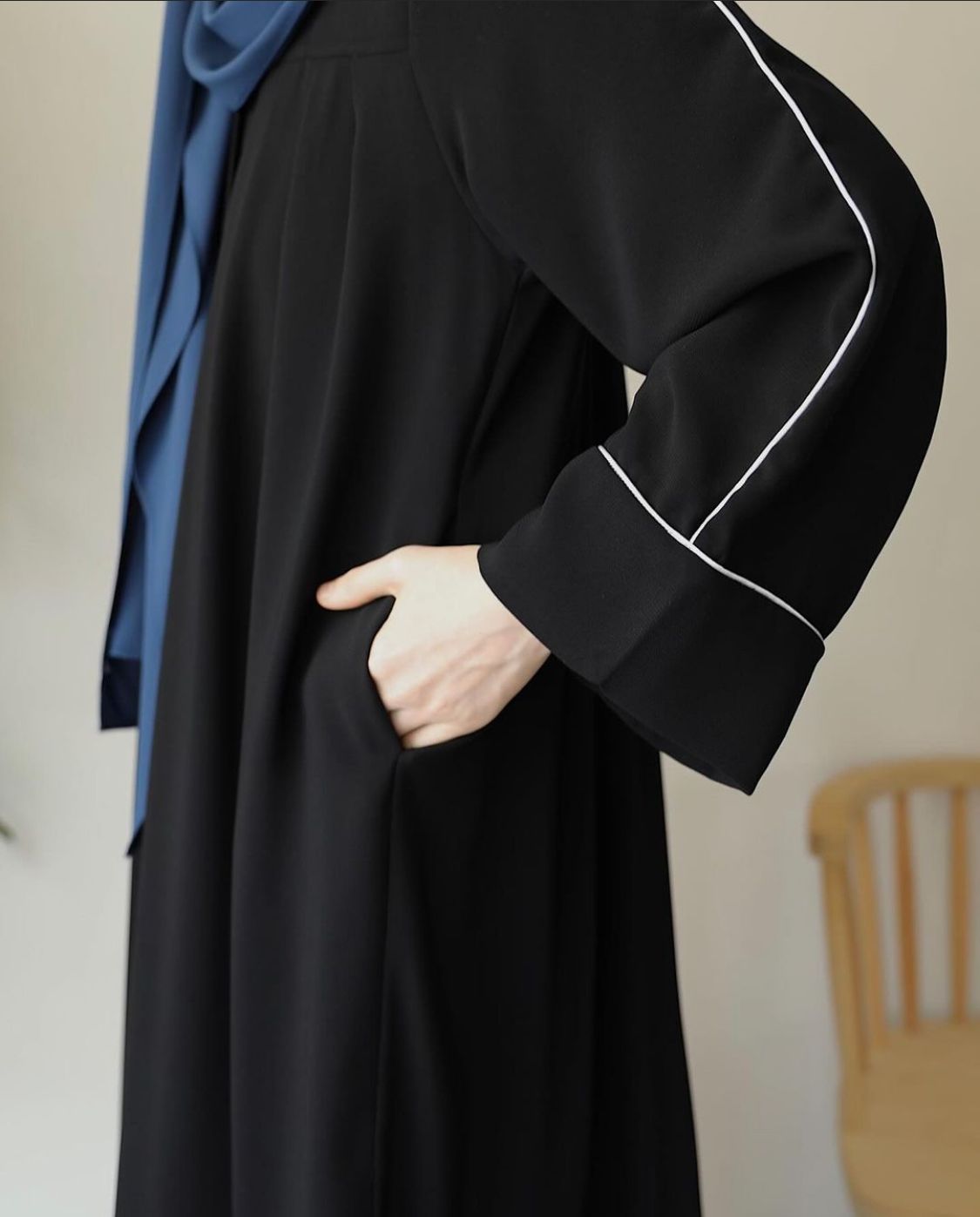 Sable - Front Pleated Abaya