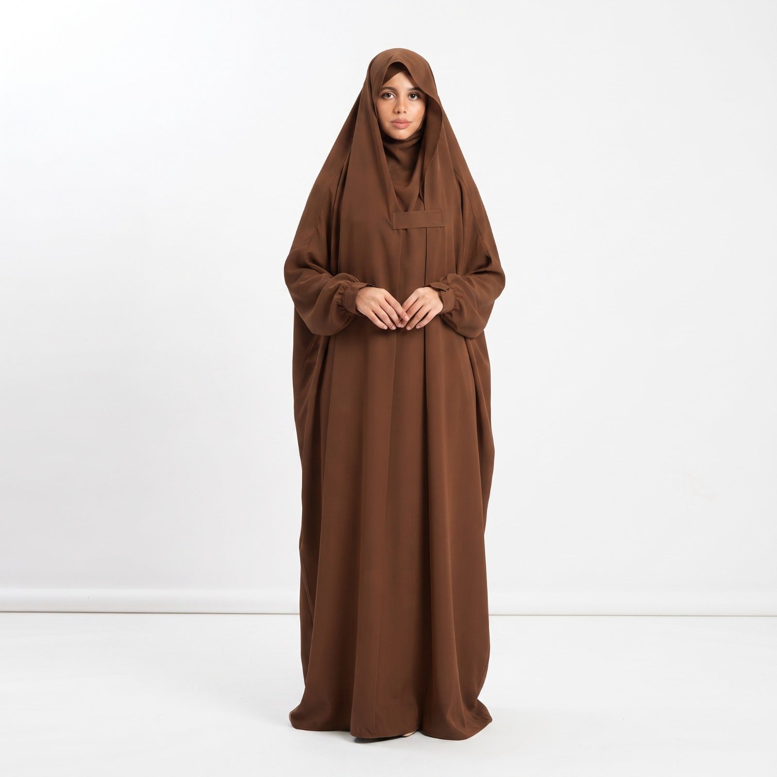Saudi Jilbab- Brown