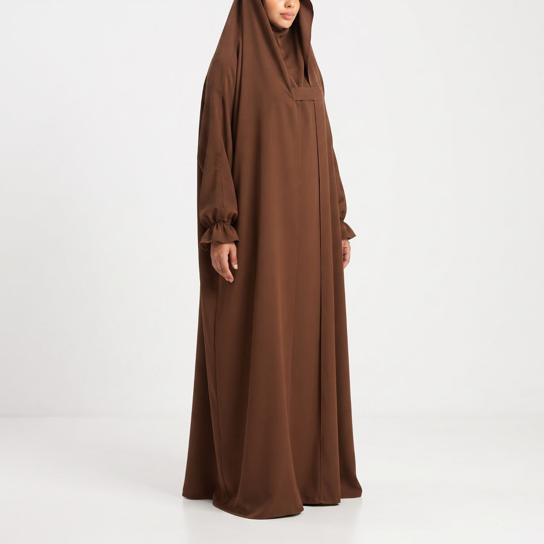 Saudi Jilbab- Brown