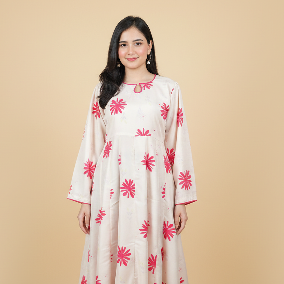 Haze - Long A-line Dress