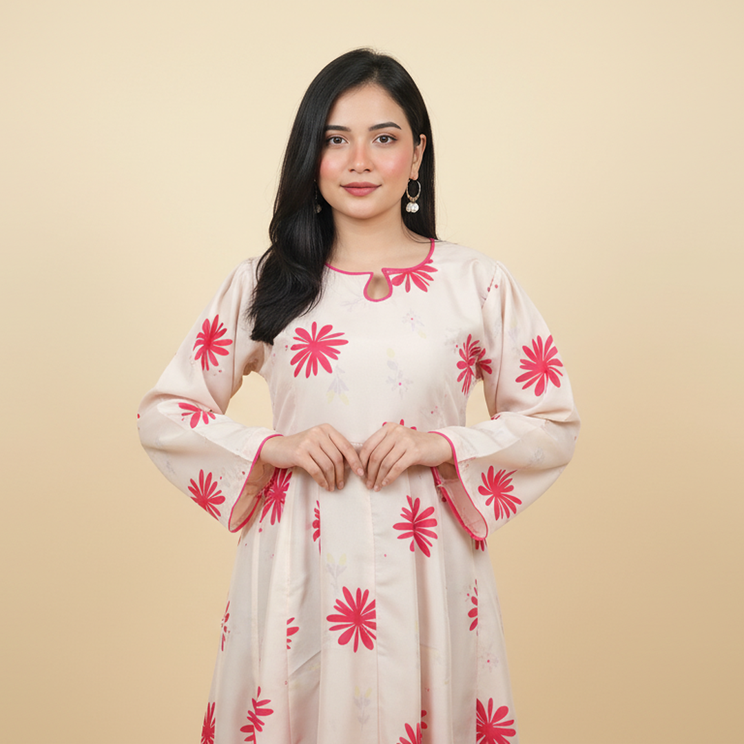 Haze - Long A-line Dress