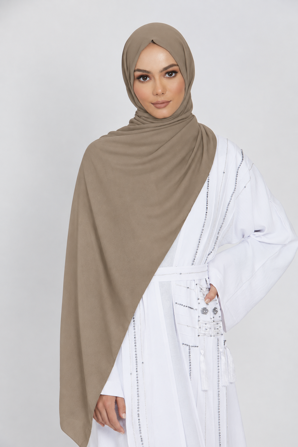 Essential Chiffon Hijab - Ivory
