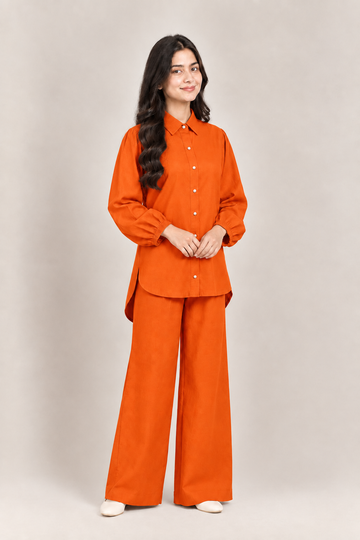 Burnt Orange Co-Ord Set