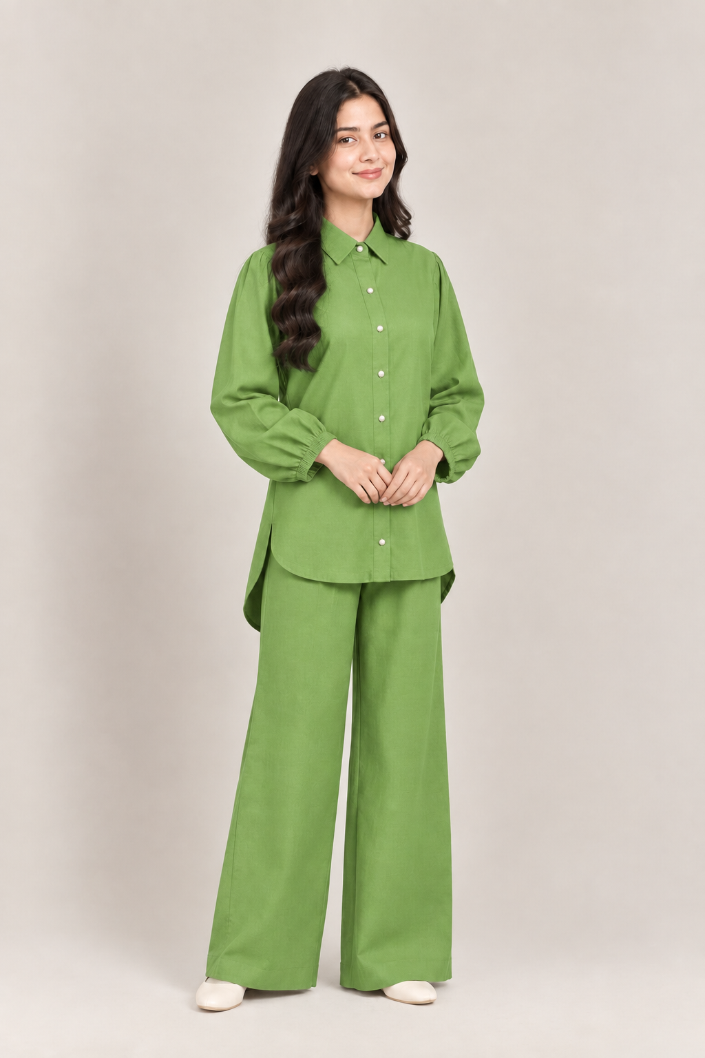 Sage Bloom Co-Ord Set