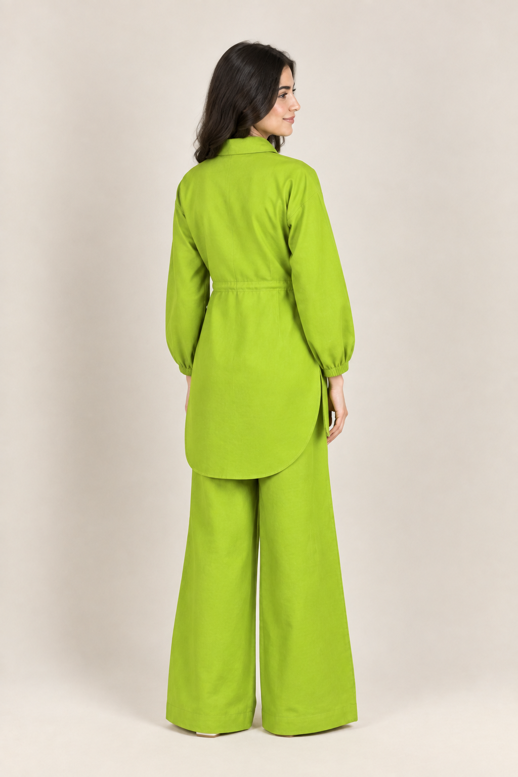 Lime Glow Co-ord Set