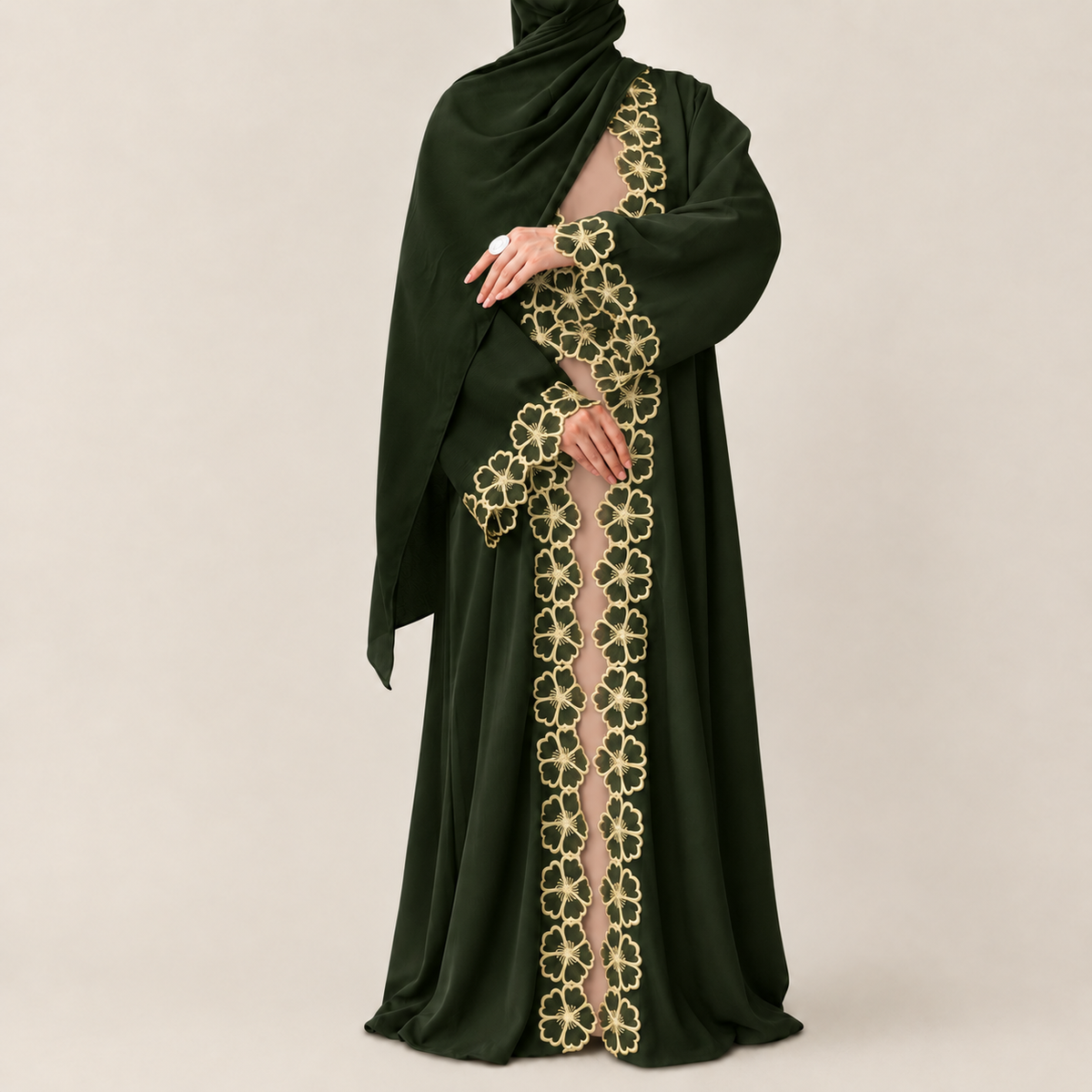 Royal Emerald Abaya