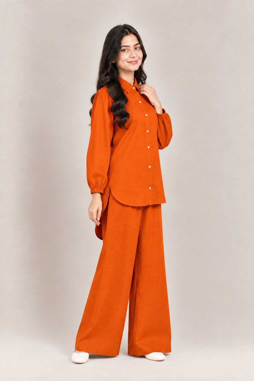 Burnt Orange Co-Ord Set