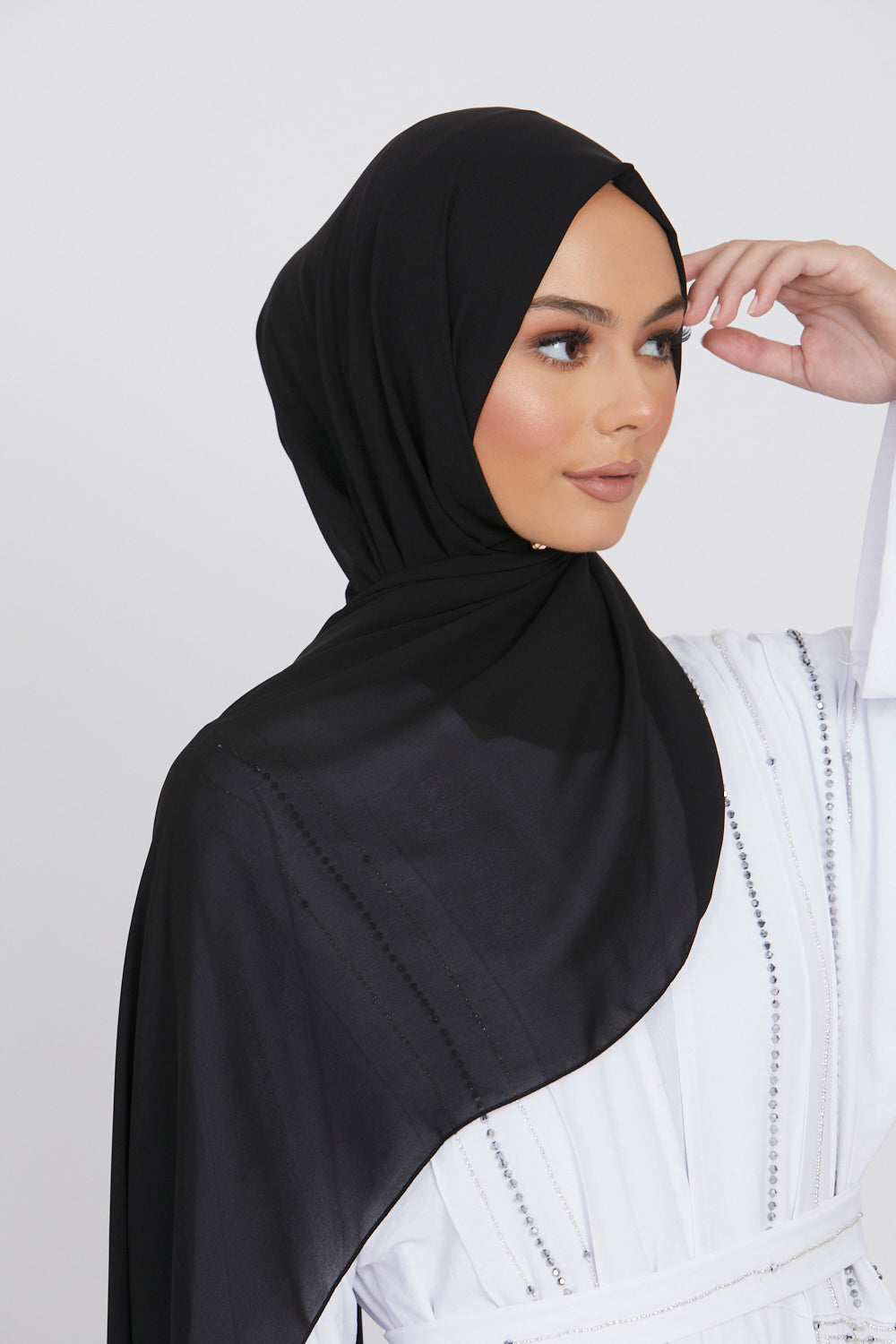 Essential Chiffon Hijab - Black