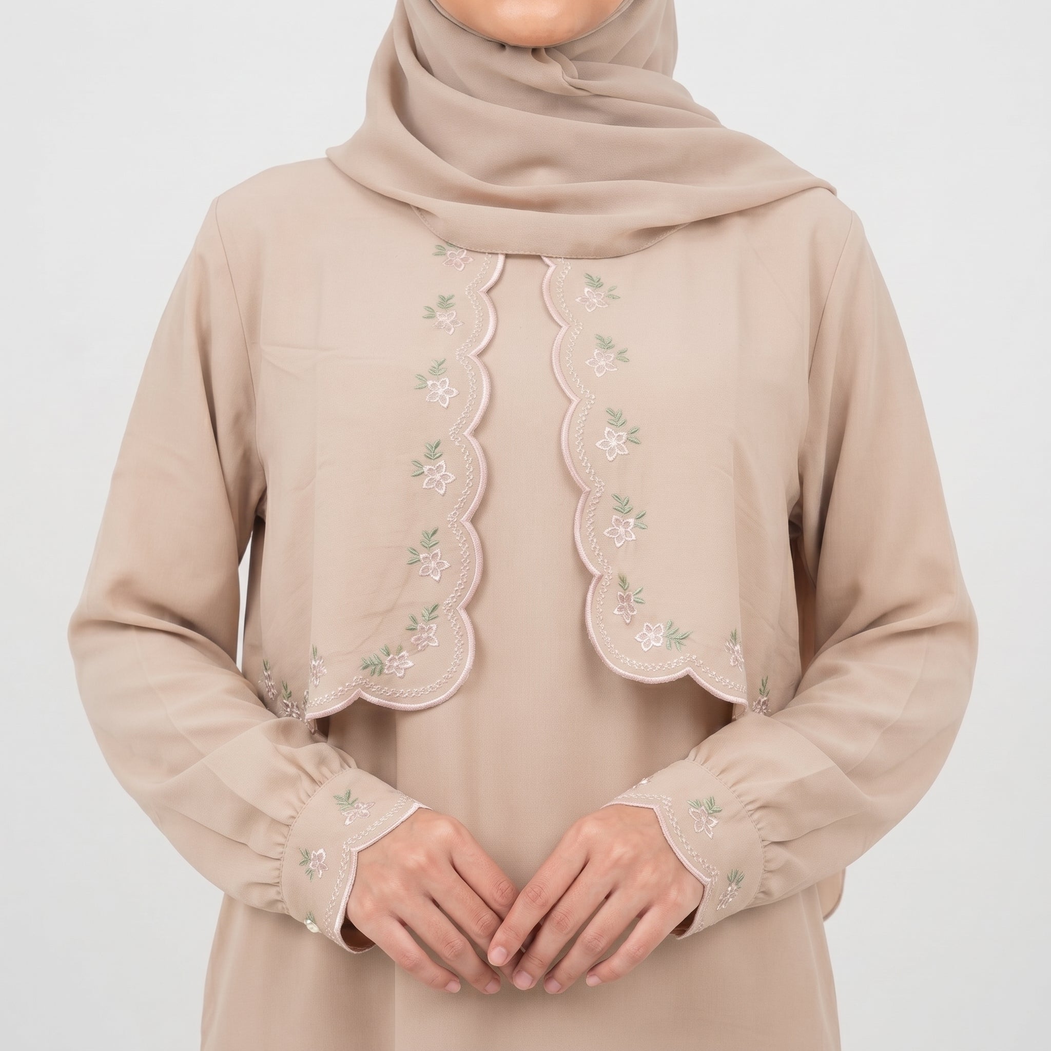 Nude Grace Abaya