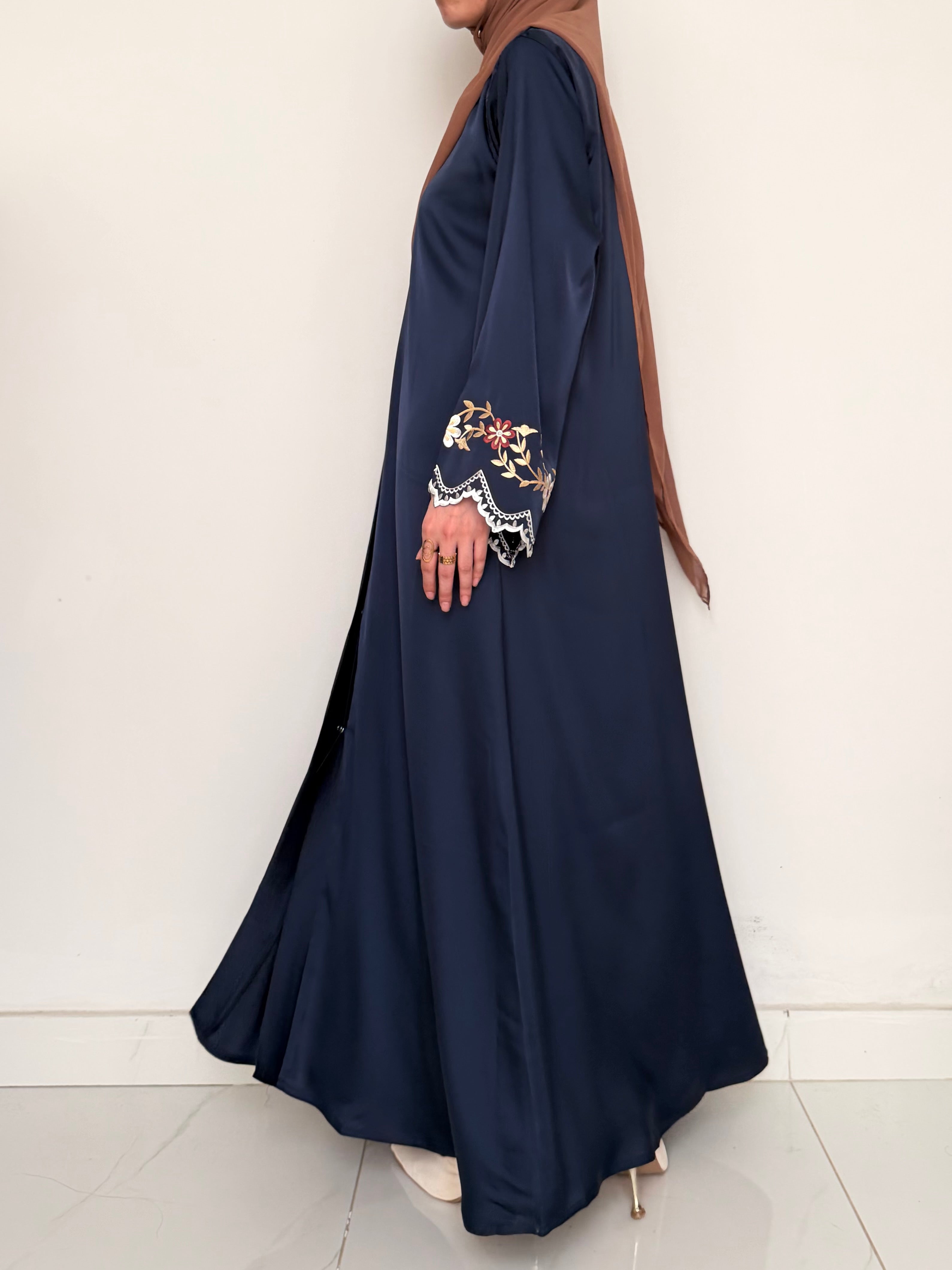The Sapphire Flora Abaya