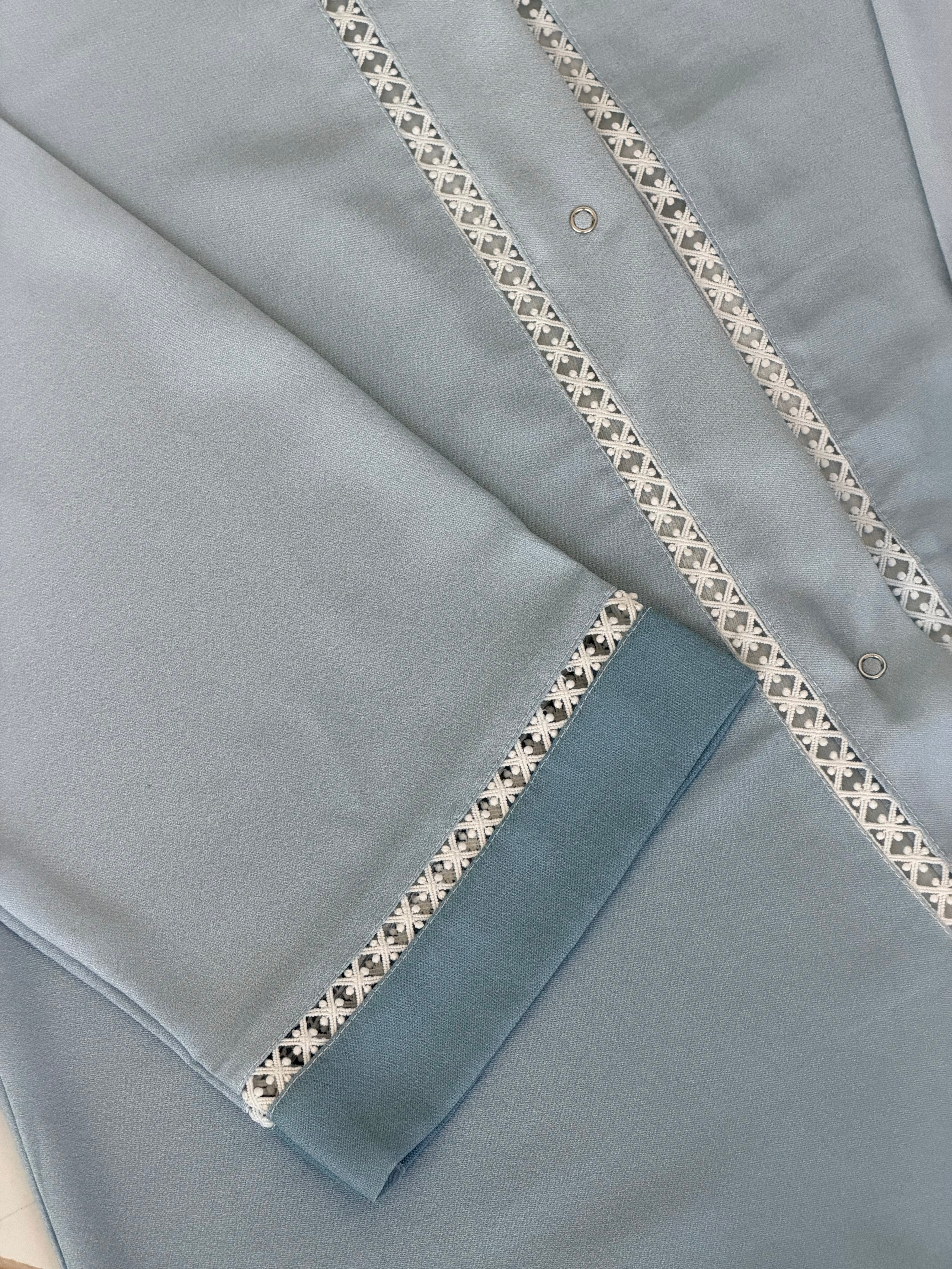 Veil Abaya- Sky Blue