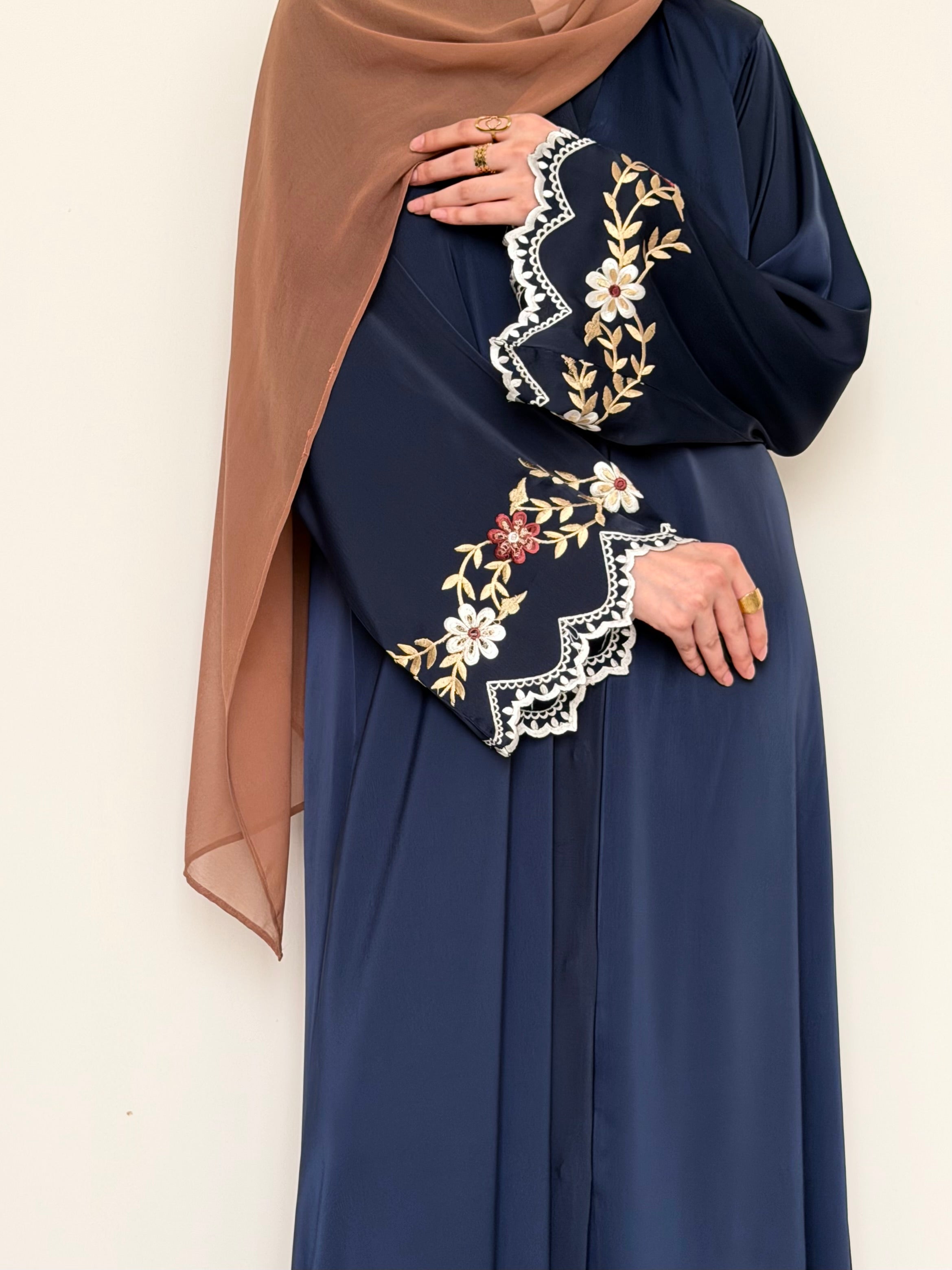 The Sapphire Flora Abaya