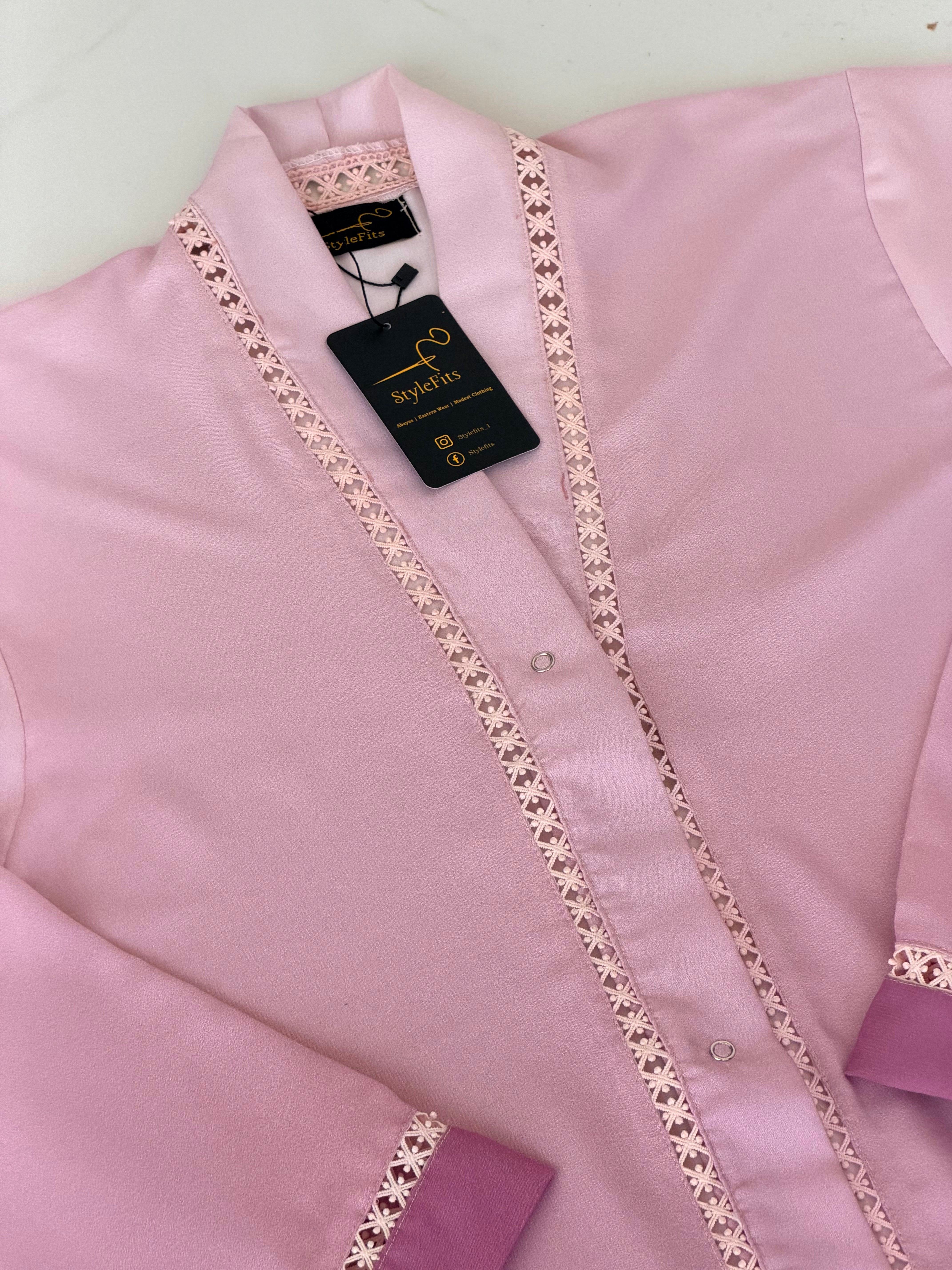 Veil Abaya- Pink
