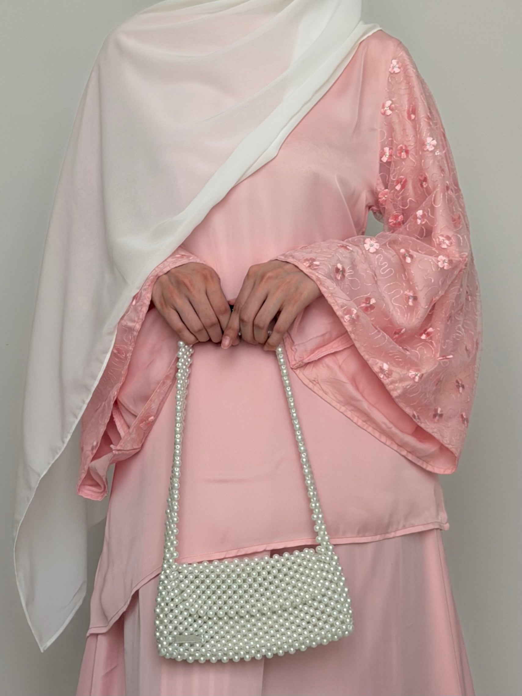 Blush Flora Lace Set