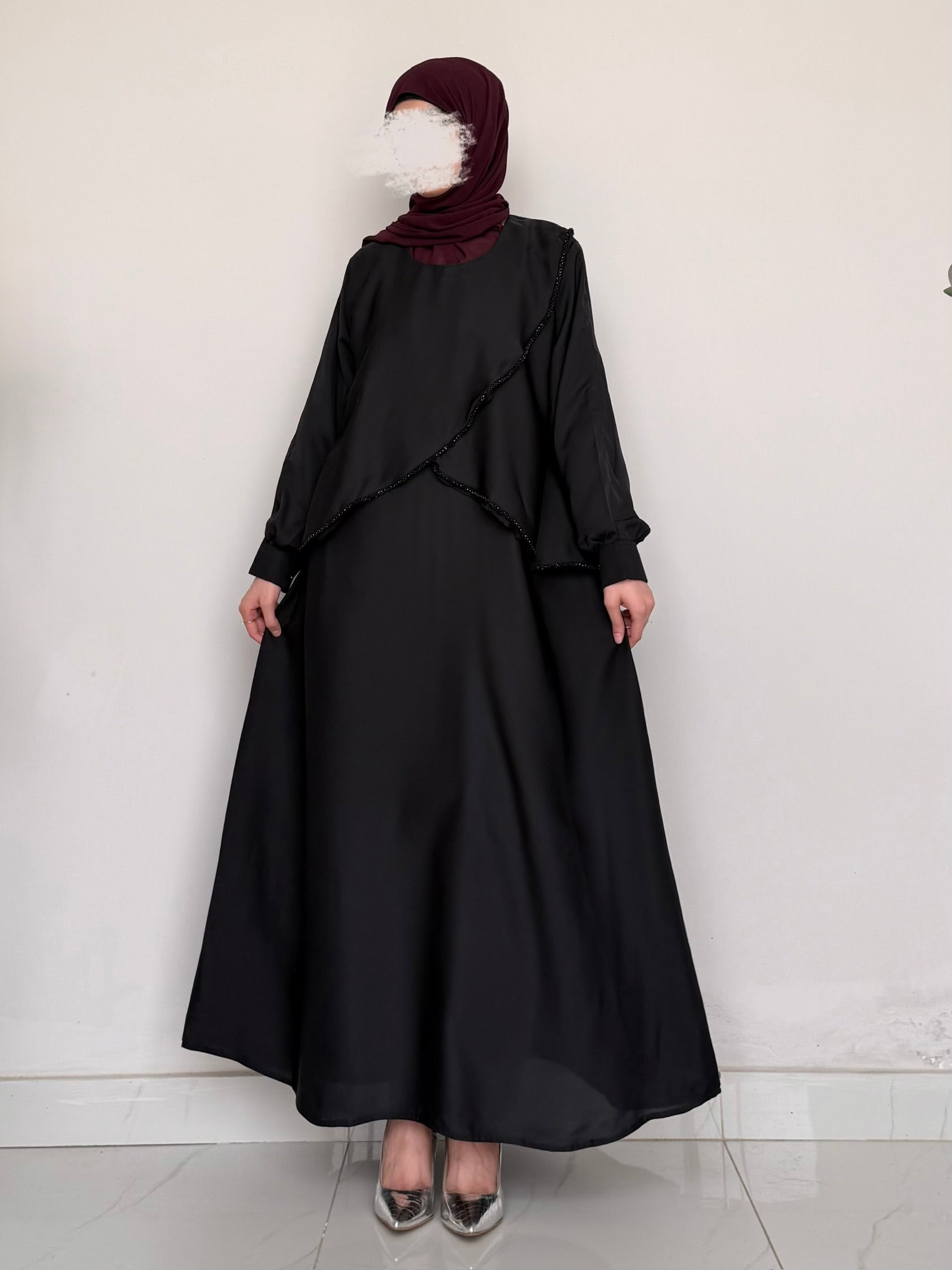 The Beaded Lace Abaya
