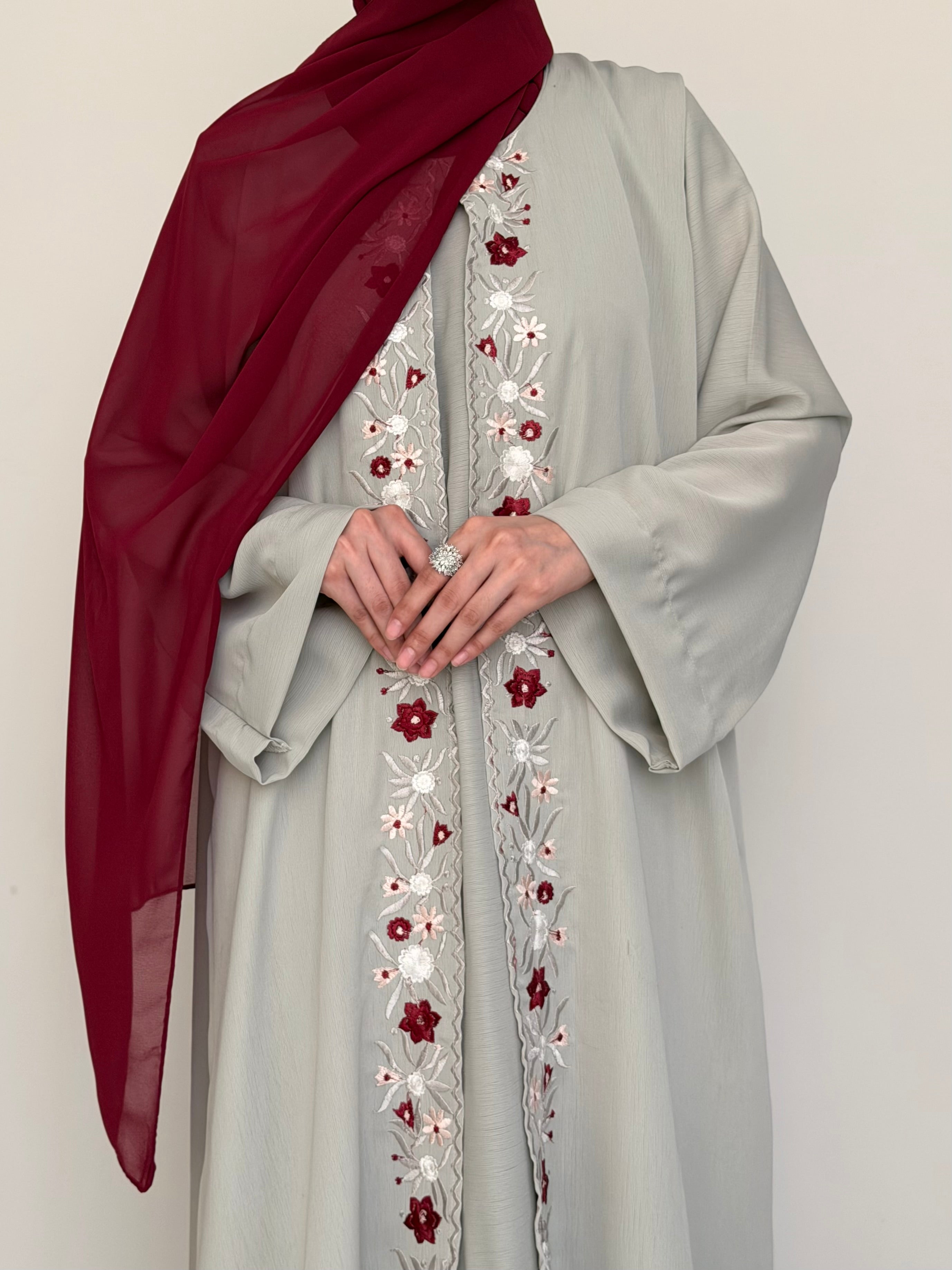 Primrose - Floral Abaya