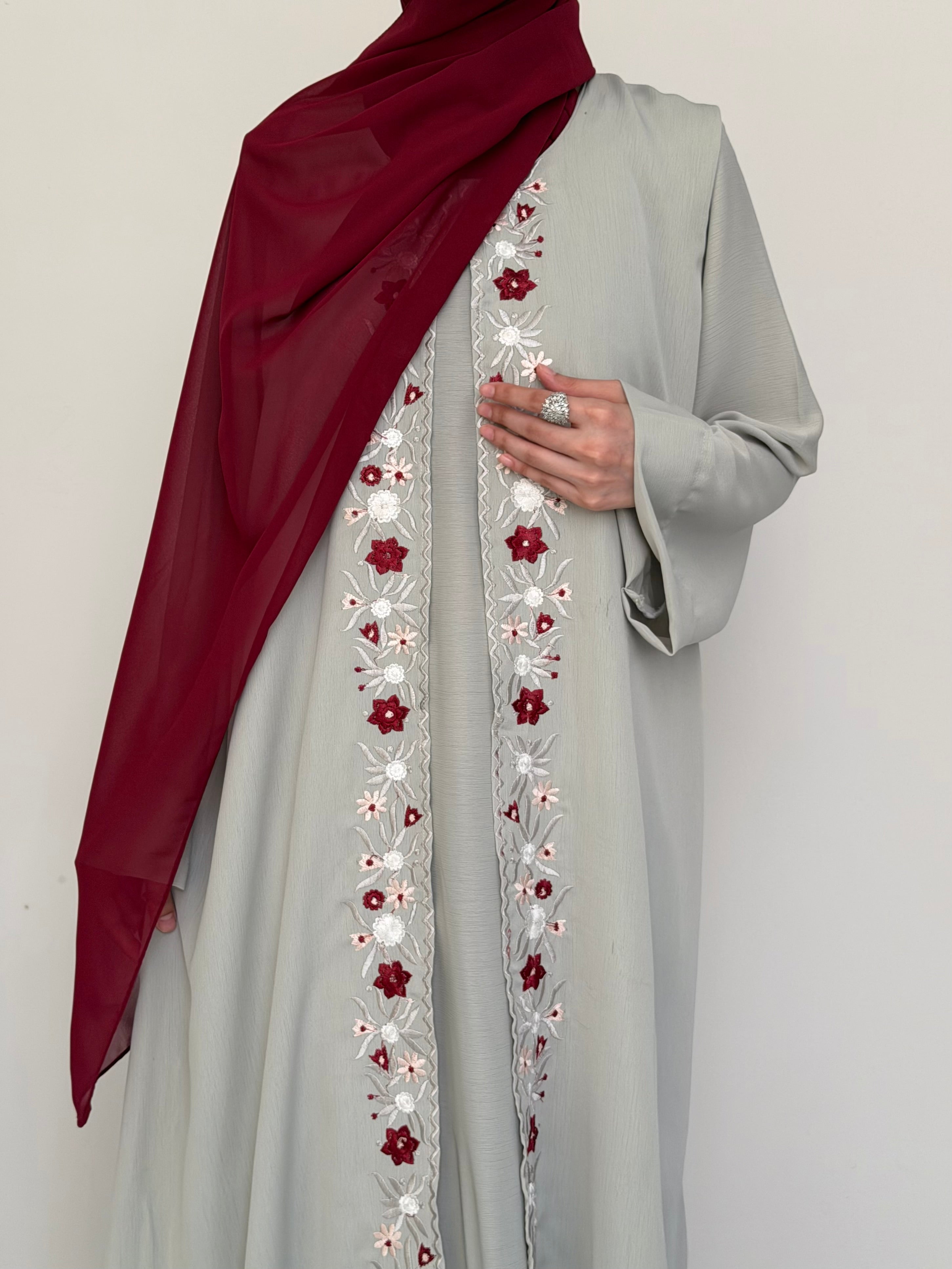 Primrose - Floral Abaya